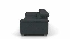 Sofas & Couches>Lascondo 2-Sitzer-Sofa schwarz