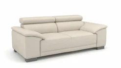 Sofas & Couches>Lascondo 2-Sitzer-Sofa weiß