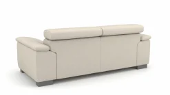 Sofas & Couches>Lascondo 2-Sitzer-Sofa weiß