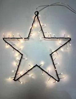 Tischleuchten> LED - LEUCHTSTERN CLUSTER schwarz