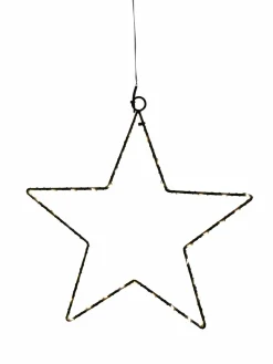 LED -LEUCHT - STERN schwarz^ Tischleuchten