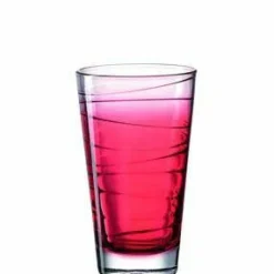 Leonardo Longdrinkbecher 200ml rot^ Longdrinkgläser