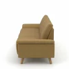 Sofas & Couches>LIV'IN 3-Sitzer-Sofa gelb