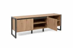 Tv & Mediamöbel|Kommoden & Sideboards> Lowboard braunschwarz