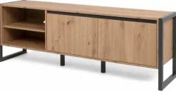 Tv & Mediamöbel|Kommoden & Sideboards> Lowboard braunschwarz