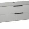 Tv & Mediamöbel|Kommoden & Sideboards> Lowboard grau