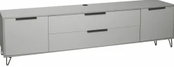 Tv & Mediamöbel|Kommoden & Sideboards> Lowboard grau