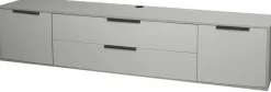 Tv & Mediamöbel|Kommoden & Sideboards> Lowboard grau