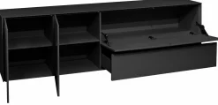 Tv & Mediamöbel|Kommoden & Sideboards> Lowboard grau