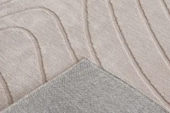 Luxor - Reinkemeier Webteppich Hochtief-Struktur graubeige^ Moderne Teppiche