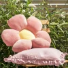 Dekokissen>Magma Formkissen "Blume" beige