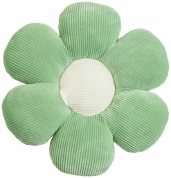 Dekokissen>Magma Formkissen "Blume" grün