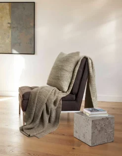 Marc O'Polo Plaid brown braun^ Wohndecken