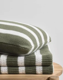 Marc O'Polo Plaid Garden Grren grün^ Wohndecken
