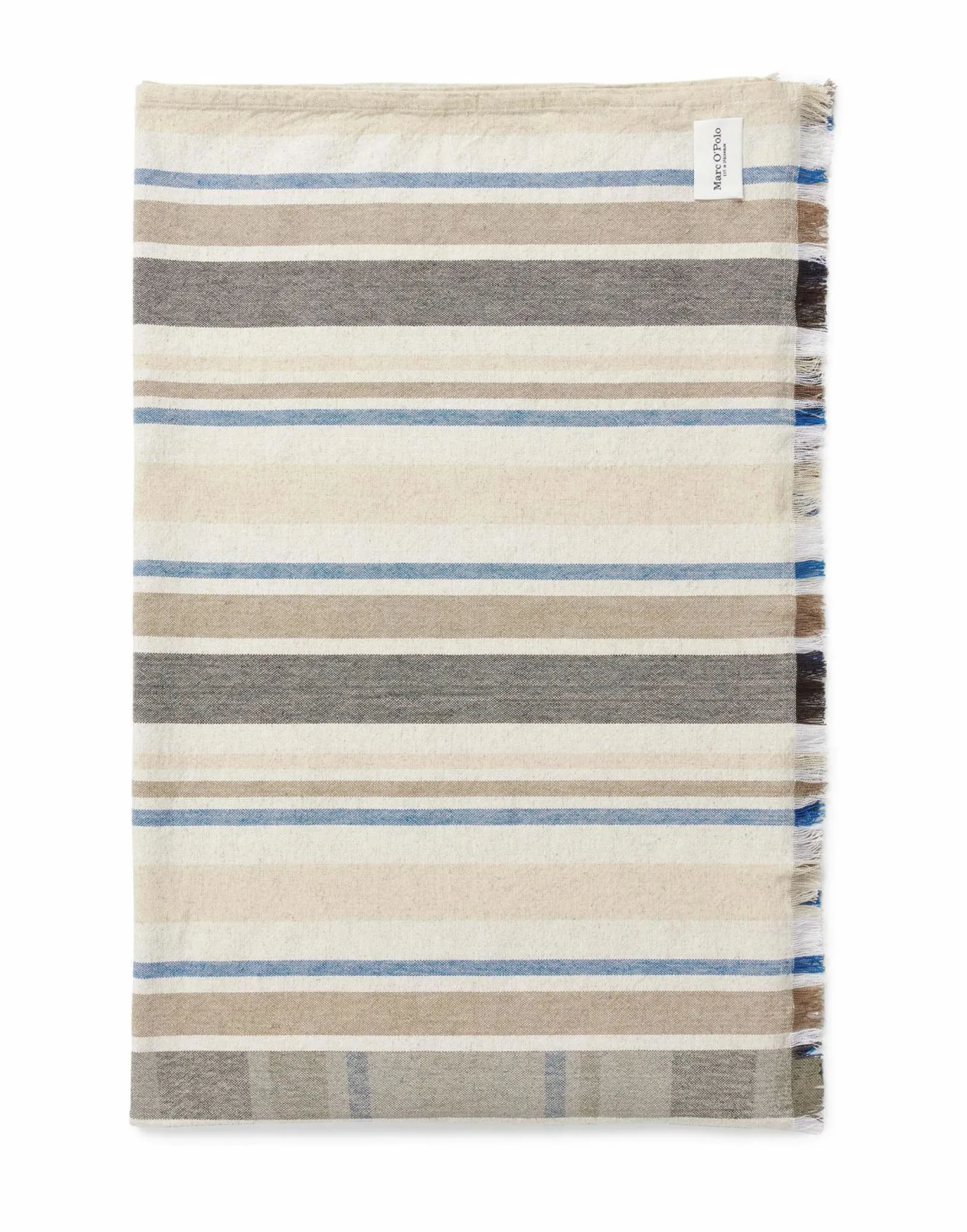 Wohndecken>Marc O'Polo Plaid grau