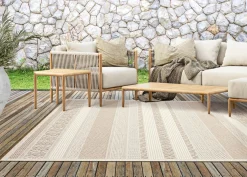Outdoorteppiche|Moderne Teppiche>Medipa Flachweb beige