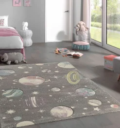 Moderne Teppiche>Medipa Webteppich modern Kids graumehrfarbig
