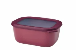 Vorratsdosen>Mepal Schüssel eckig 1,5l rot