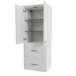 Midischrank weiß^ Badmöbel