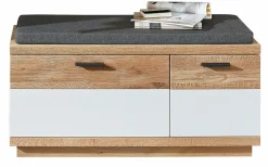 MONDO Bank , braunweiß^ Schuhschränke
