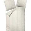 MONDO Bettwäsche beige^ Linon-Renforce|Damast