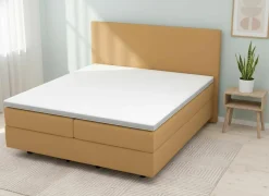 MONDO Boxspringbett gelb^ Boxspringbetten|Betten