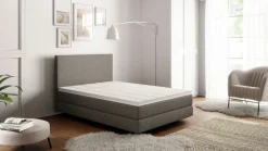 MONDO Boxspringbett grau^ Boxspringbetten|Betten