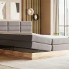 MONDO Boxspringbett grau^ Boxspringbetten|Betten