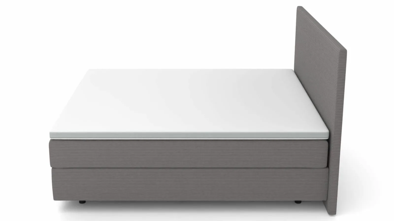 MONDO Boxspringbett grau^ Boxspringbetten|Betten