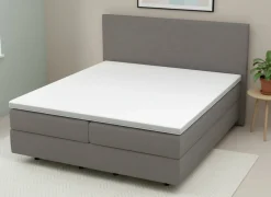 MONDO Boxspringbett grau^ Boxspringbetten|Betten