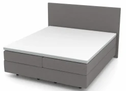 MONDO Boxspringbett grau^ Boxspringbetten|Betten