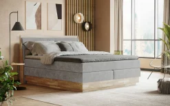 Boxspringbetten|Betten>MONDO Boxspringbett grau