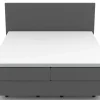 MONDO Boxspringbett grau^ Boxspringbetten|Betten