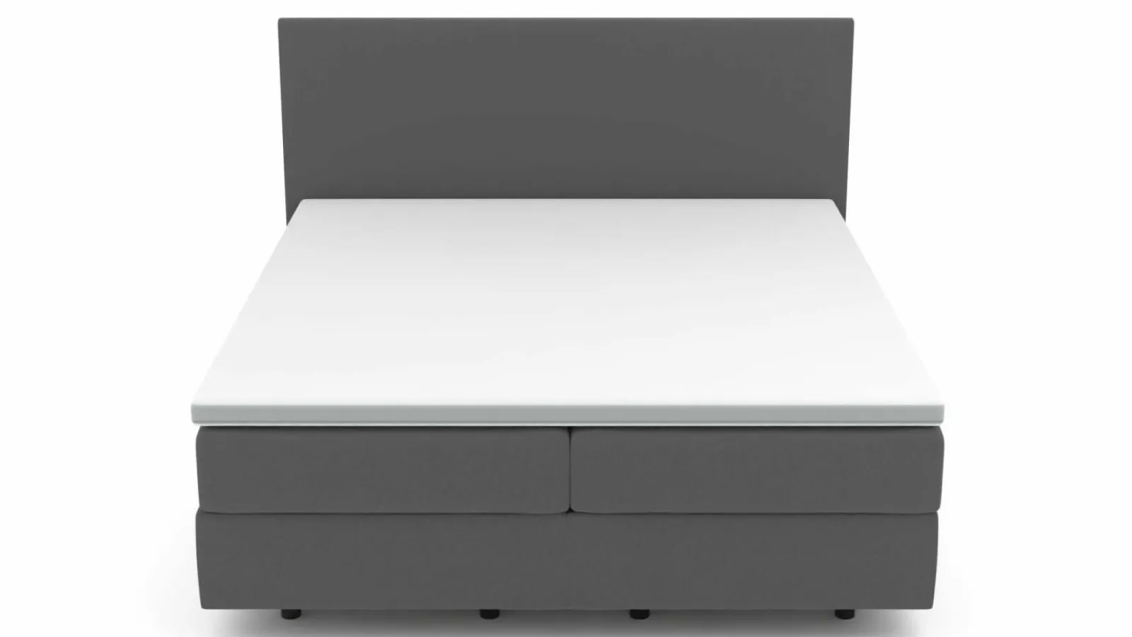 MONDO Boxspringbett grau^ Boxspringbetten|Betten