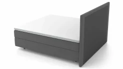MONDO Boxspringbett grau^ Boxspringbetten|Betten