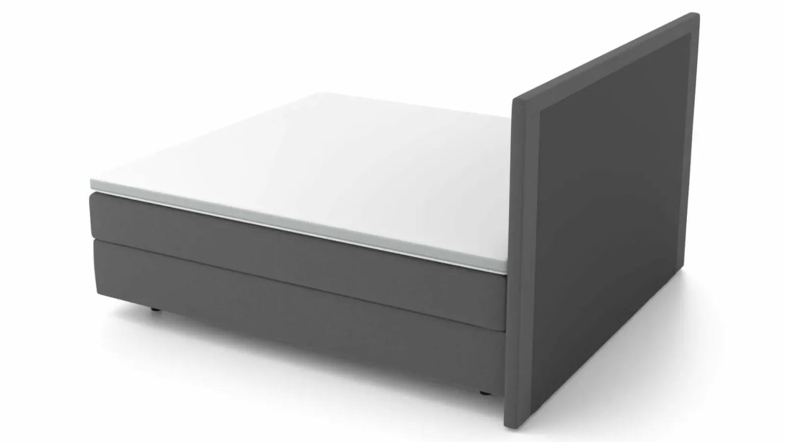 MONDO Boxspringbett grau^ Boxspringbetten|Betten