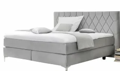 MONDO Boxspringbett grau^ Boxspringbetten|Betten
