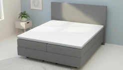 MONDO Boxspringbett grau^ Boxspringbetten|Betten