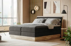 Boxspringbetten|Betten>MONDO Boxspringbett grau
