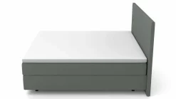 MONDO Boxspringbett graugrün^ Boxspringbetten|Betten