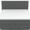Boxspringbetten|Betten>MONDO Boxspringbett grauschwarz