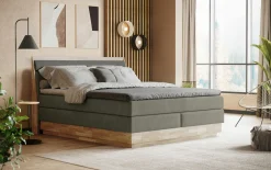 MONDO Boxspringbett grün^ Boxspringbetten|Betten