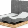 Boxspringbetten|Betten>MONDO Boxspringbett m. Motor grau