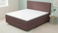 MONDO Boxspringbett rot^ Boxspringbetten|Betten