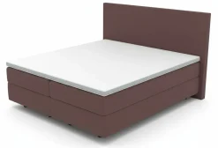 MONDO Boxspringbett rot^ Boxspringbetten|Betten