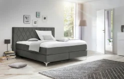 Boxspringbetten|Betten>MONDO Boxspringbett schwarz
