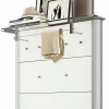 Garderoben>MONDO Garderobe silberfarben