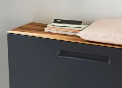 Garderoben>MONDO Garderobenbank graubraun