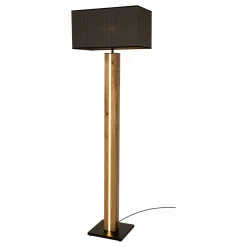 Stehleuchten>MONDO LED-Stehleuchte 2flg braunschwarzgoldfarbengrau