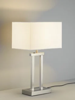 Tischleuchten>MONDO LED-Tischleuchte 3flg weißsilberfarben